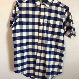 Men’s button down short sleeve shirt
